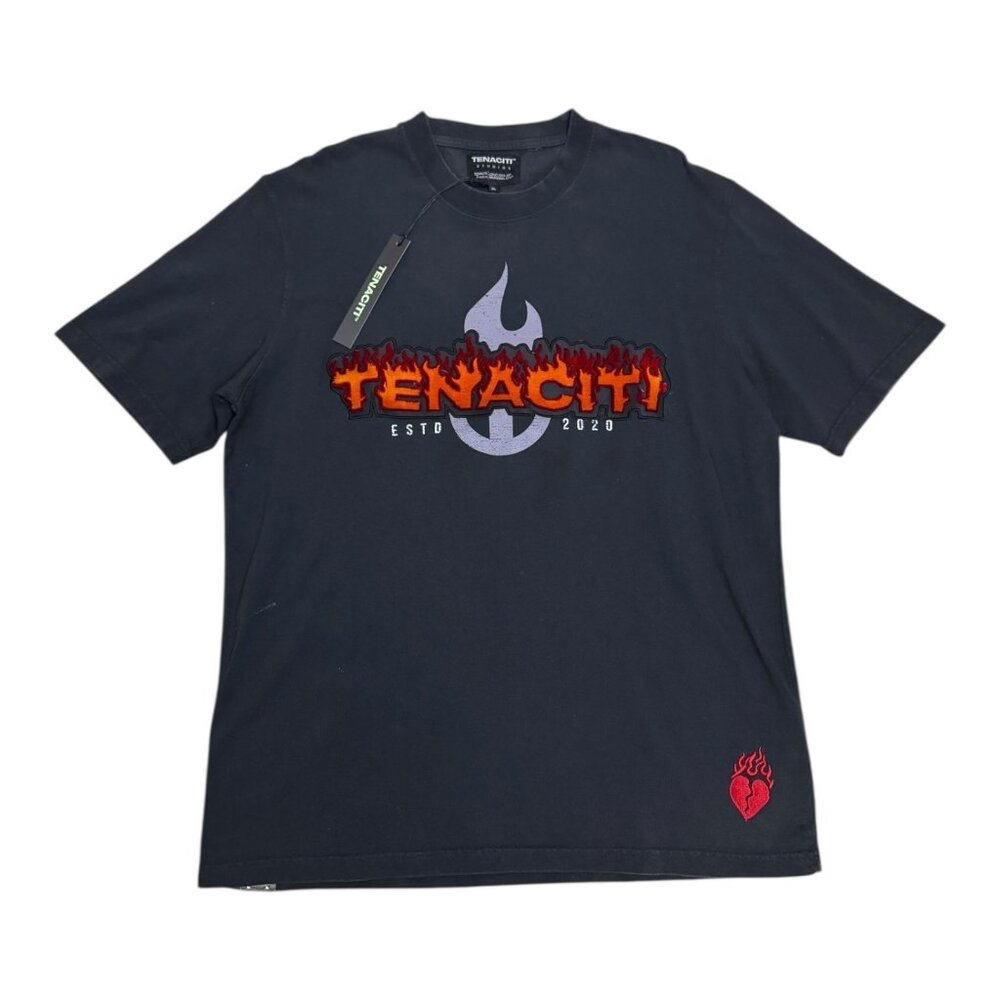 TENACTITI Wolfe Gang Luxury Streetwear Heavyweight Tee Shirt Mens XL - NWT